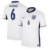 Camiseta de fútbol Inglaterra Maguire 6 Primera Equipación Euro 2024 - Hombre